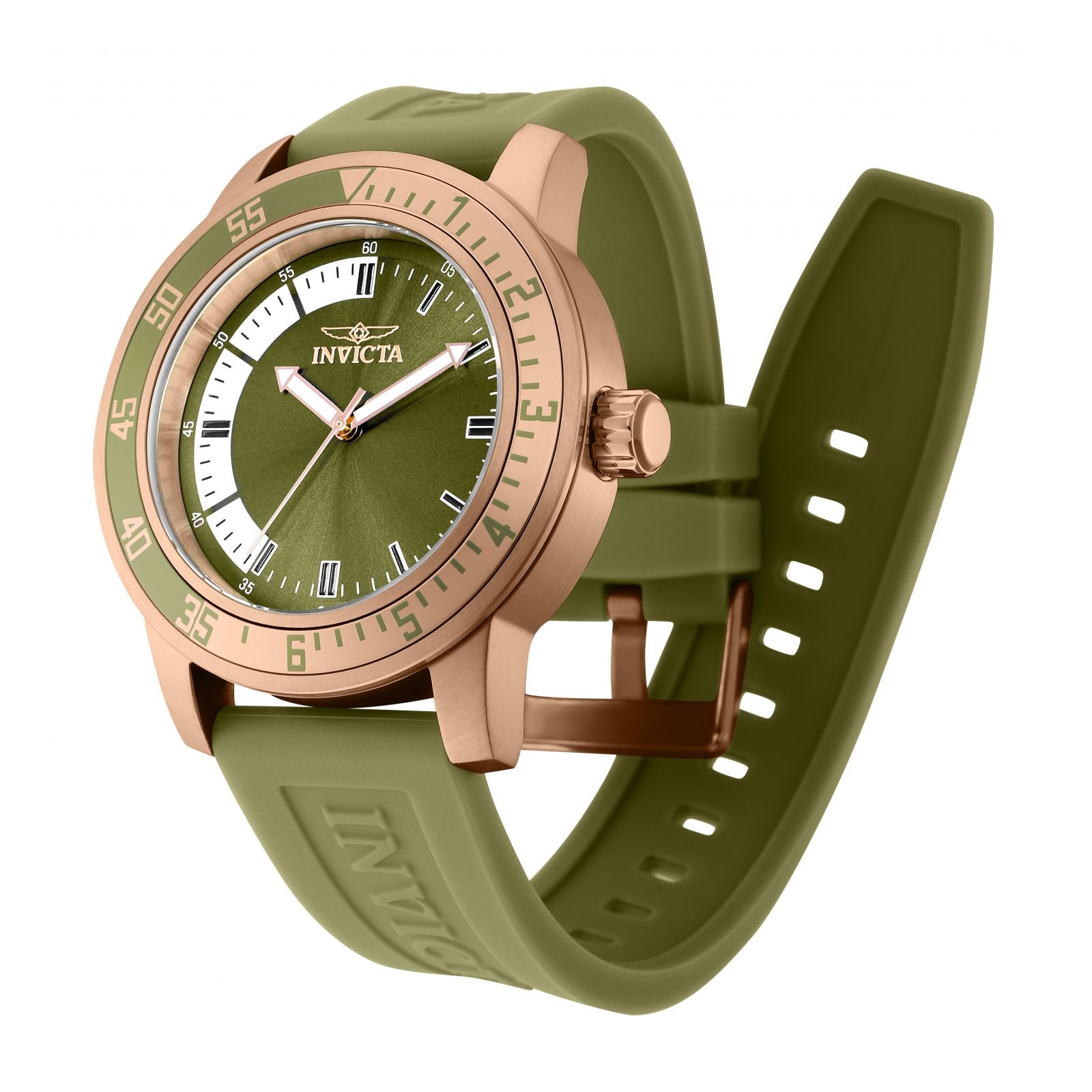 RELOJ CLÁSICO PARA HOMBRE INVICTA SPECIALTY 35685 - VERDE OSCURO