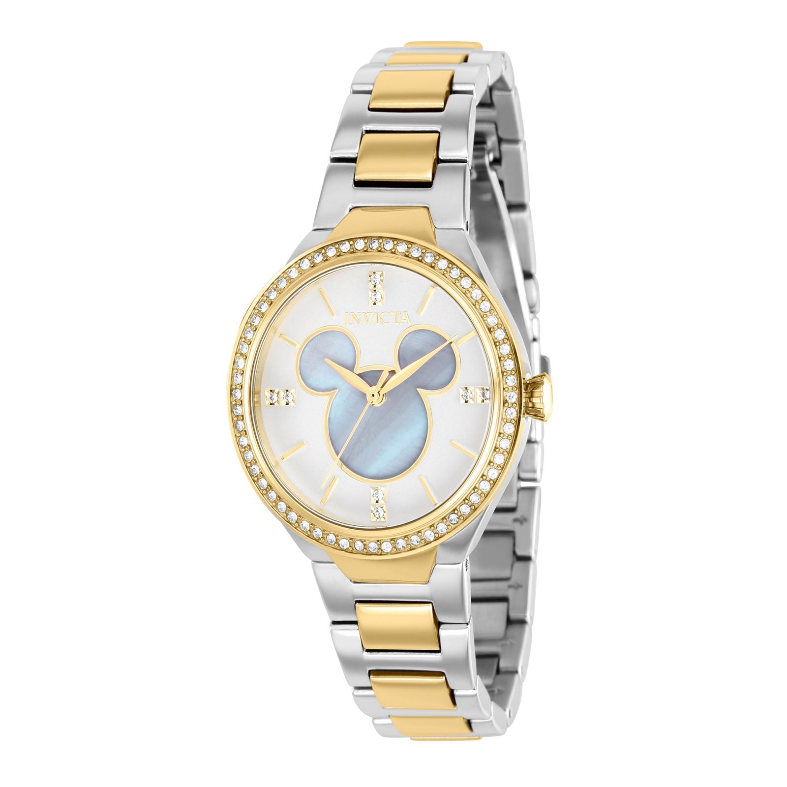 RELOJ MICKEY MOUSE PARA MUJER INVICTA DISNEY LIMITED EDITION 36345 - ACERO, ORO