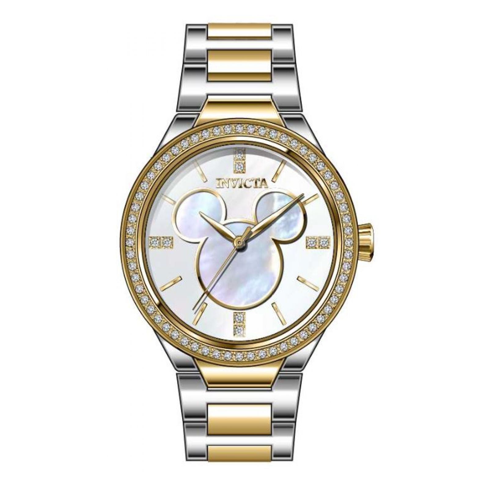 RELOJ MICKEY MOUSE PARA MUJER INVICTA DISNEY LIMITED EDITION 36345 - ACERO, ORO
