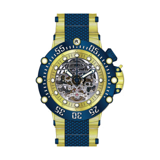 RELOJ  PARA HOMBRE INVICTA SUBAQUA 36652 - DORADO, AZUL OSCURO