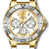 RELOJ DEPORTIVO PARA MUJER INVICTA AVIATOR 37317 - ORO BLANCO