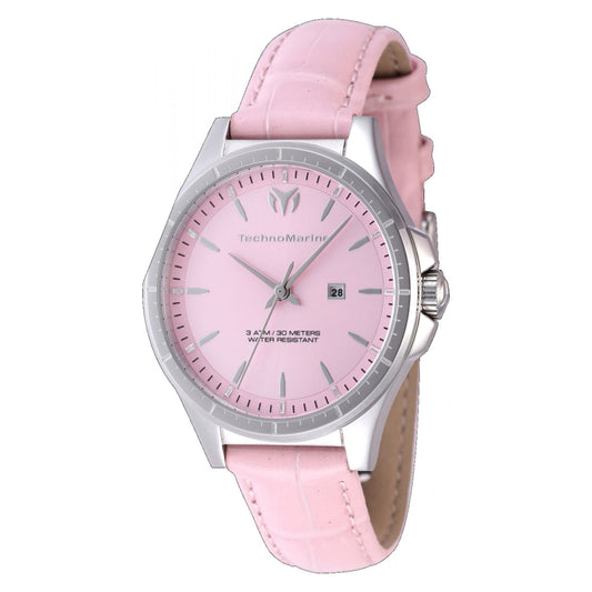 RELOJ CLÁSICO PARA MUJER TECHNOMARINE MOONSUN NÚMERO DE SERIE 822041 - ROSA