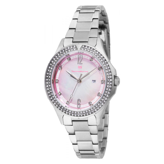 RELOJ  PARA MUJER TECHNOMARINE LUNA TM-826013 - ACERO