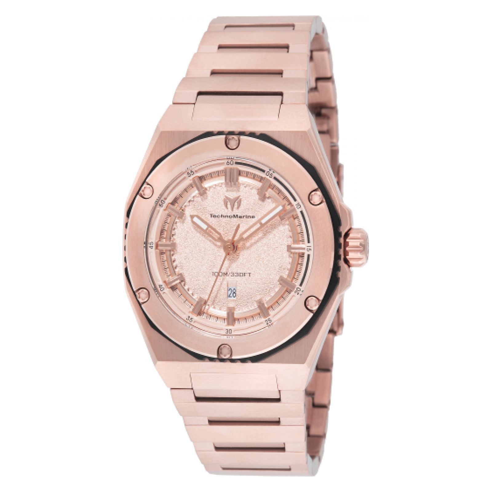 RELOJ  PARA MUJER TECHNOMARINE CORAL TM-416058 - ORO ROSA