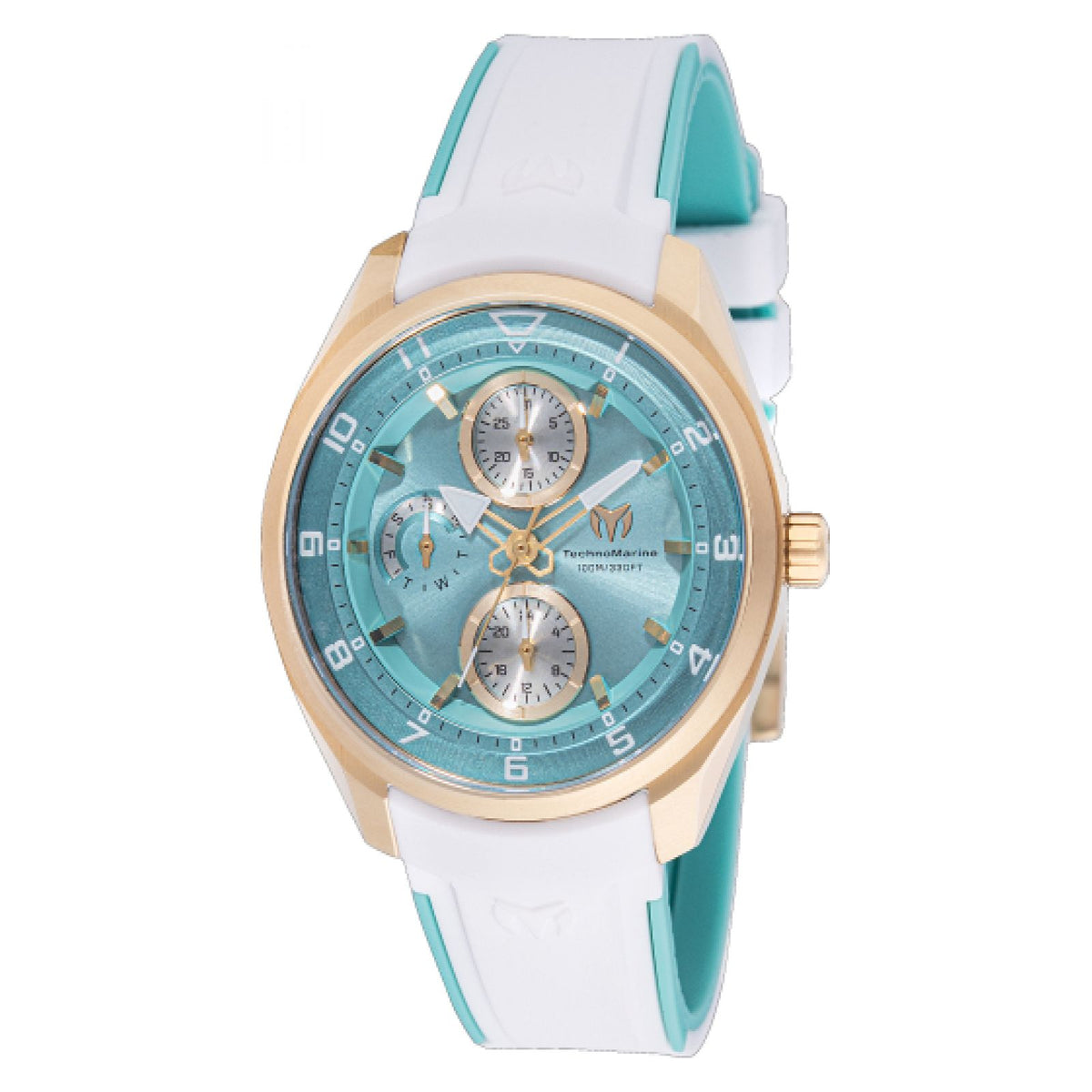 RELOJ DEPORTIVO PARA MUJER TECHNOMARINE OCEAN TM-318112 - VERDE, BLANCO