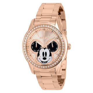 RELOJ MICKEY MOUSE PARA MUJER INVICTA DISNEY LIMITED EDITION 37825 - ORO ROSA