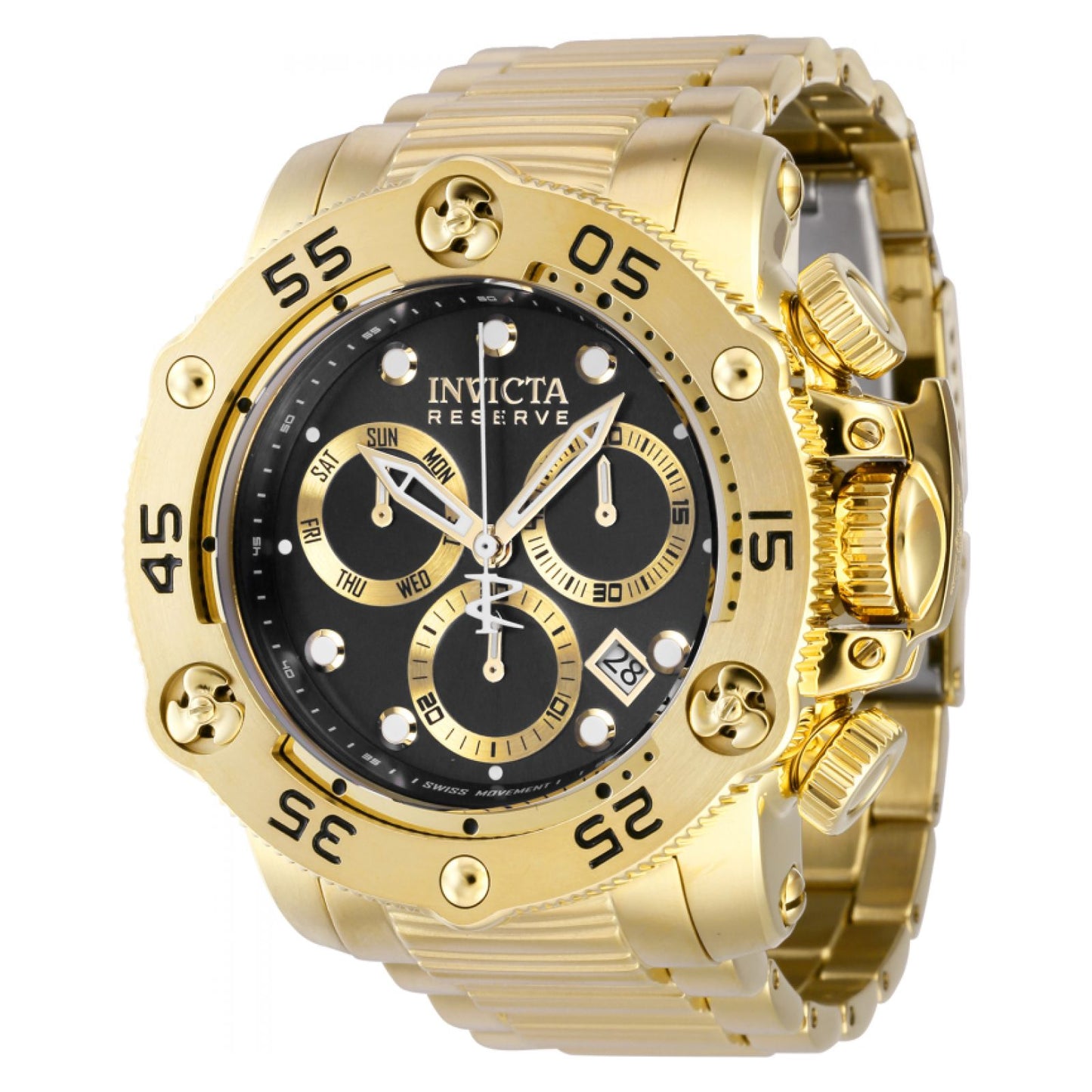 RELOJ  PARA HOMBRE INVICTA RESERVE 38700 - ORO