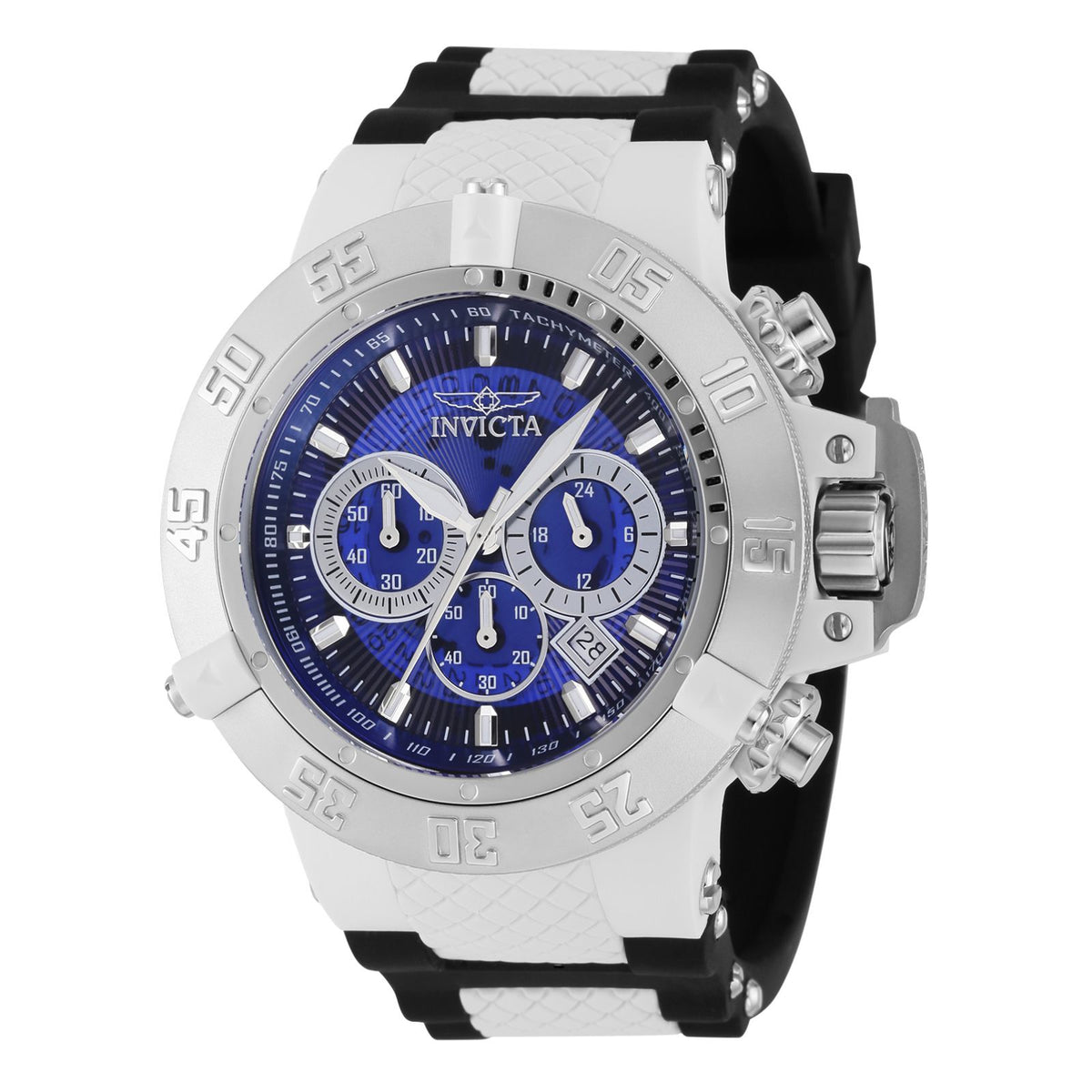 RELOJ DEPORTIVO PARA HOMBRE INVICTA SUBAQUA 38994 - BLANCO NEGRO