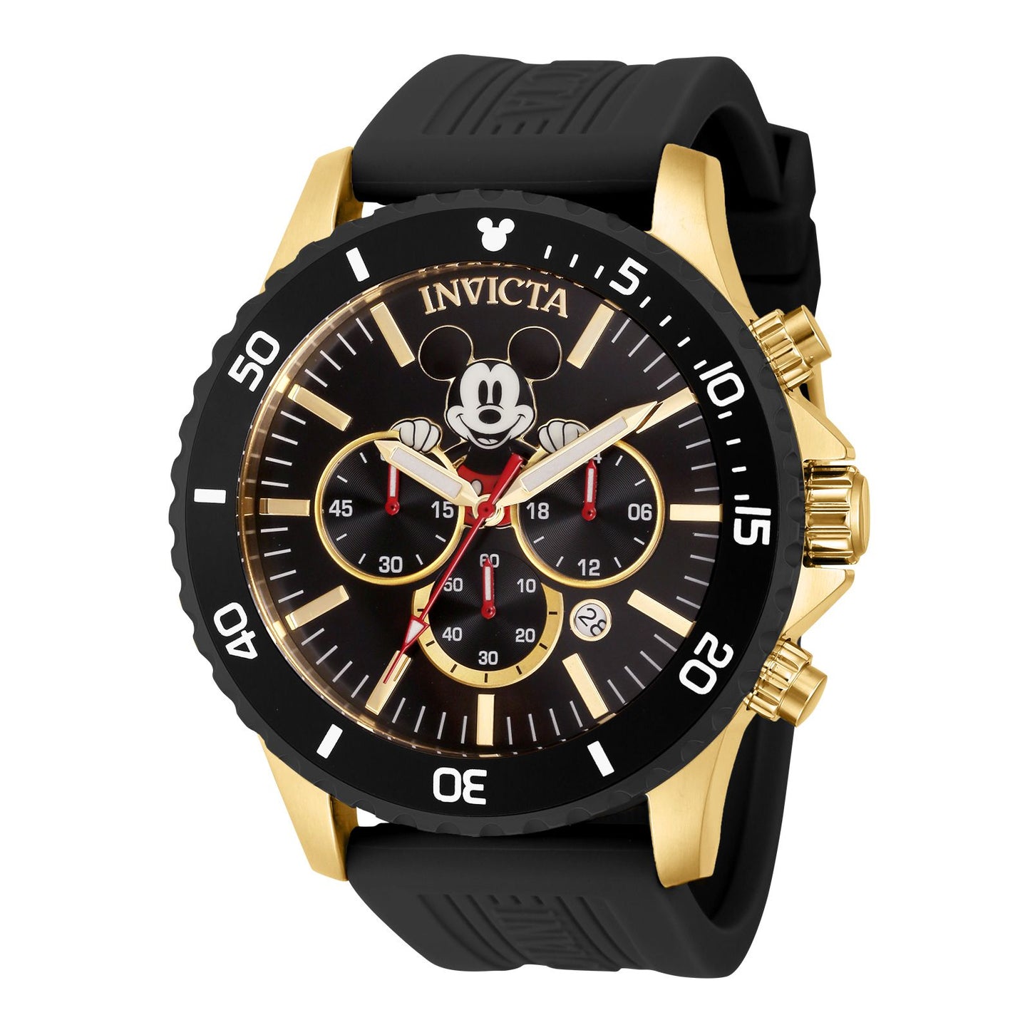 RELOJ MICKEY MOUSE PARA HOMBRE INV DISNEY LIMITED EDITION 39516 - NEGRO