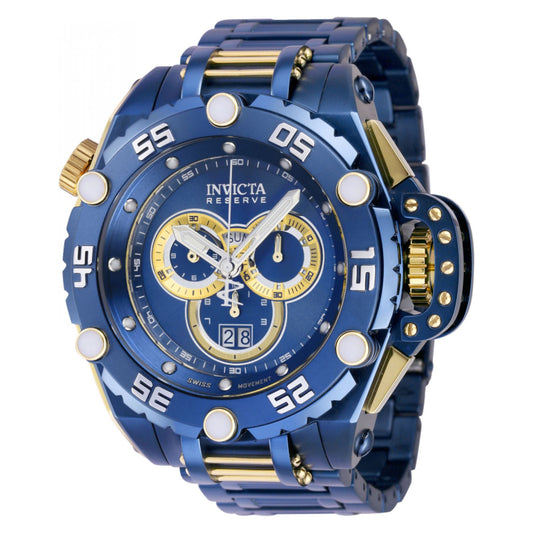 RELOJ  PARA HOMBRE INVICTA FLYING FOX 39555 - AZUL OSCURO, DORADO