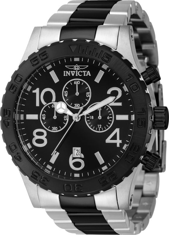 RELOJ CLÁSICO PARA HOMBRE INVICTA SPECIALTY 40606 - NEGRO, ACERO