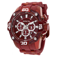 RELOJ DEPORTIVO PARA HOMBRE INVICTA PRO DIVER 40854 - BORGOÑA, ROJO