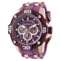 RELOJ DEPORTIVO PARA HOMBRE INVICTA PRO DIVER 40857 - PÚRPURA, ORO ROSA