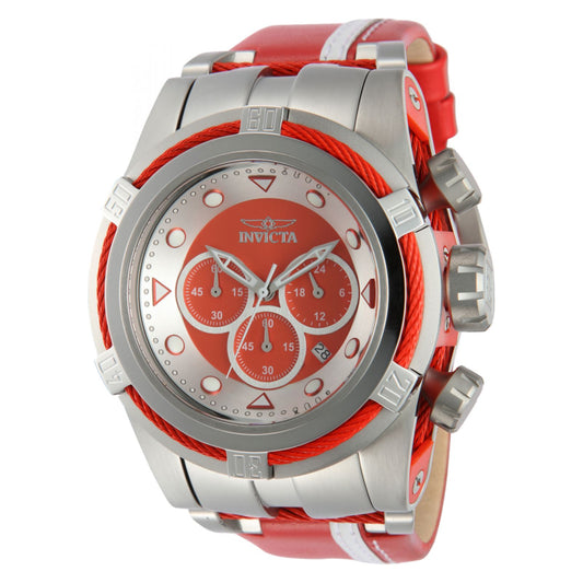 RELOJ CLÁSICO PARA HOMBRE INVICTA BOLT 43786 - ROJO, BLANCO, ACERO