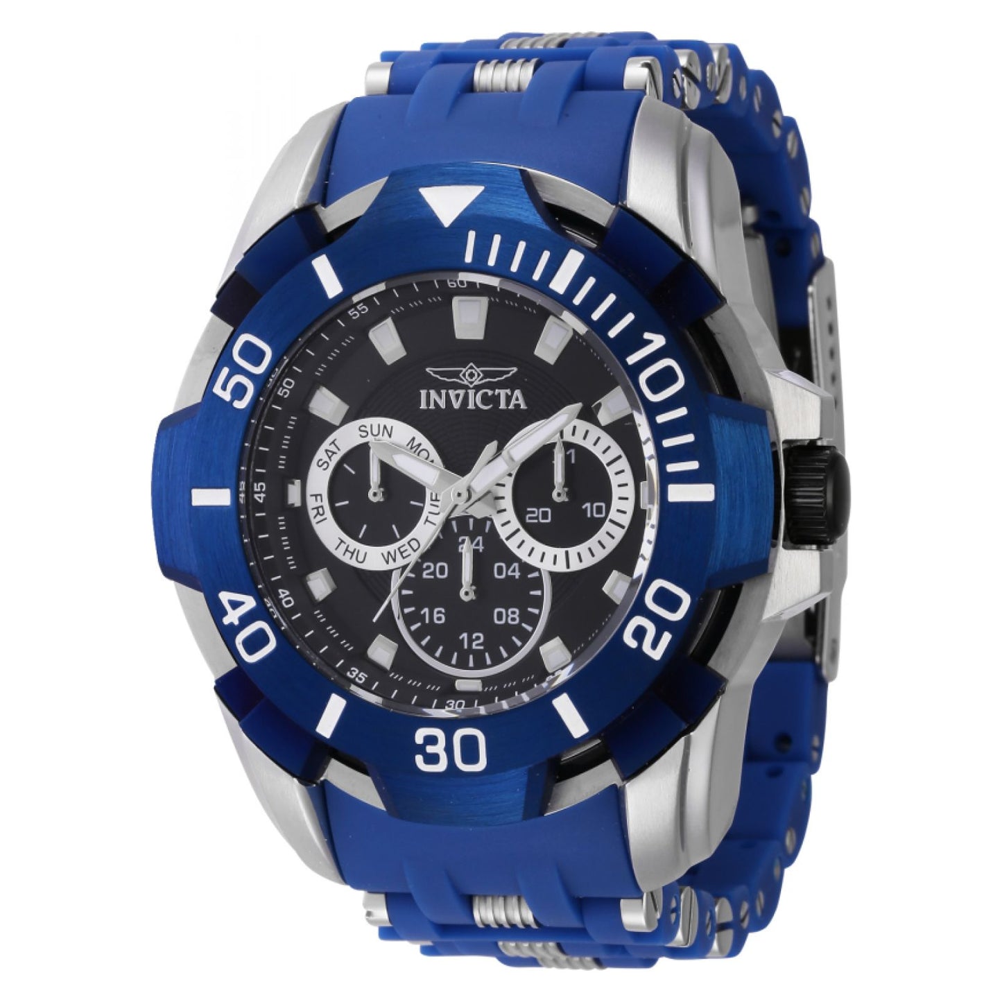 RELOJ  PARA HOMBRE INVICTA SEA SPIDER 44123 - ACERO AZUL