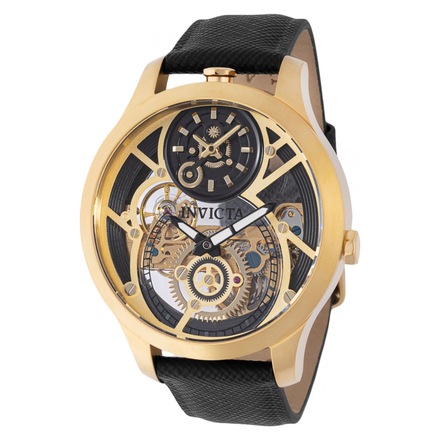 RELOJ CLÁSICO PARA HOMBRE INVICTA OBJET D ART 44327 - NEGRO