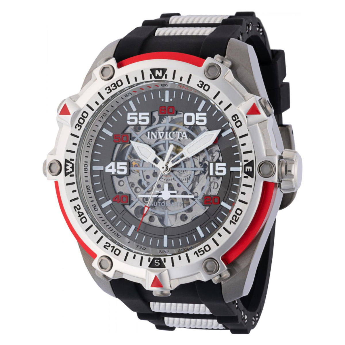 RELOJ DEPORTIVO PARA HOMBRE INVICTA AVIATOR 44650 - NEGRO, ACERO