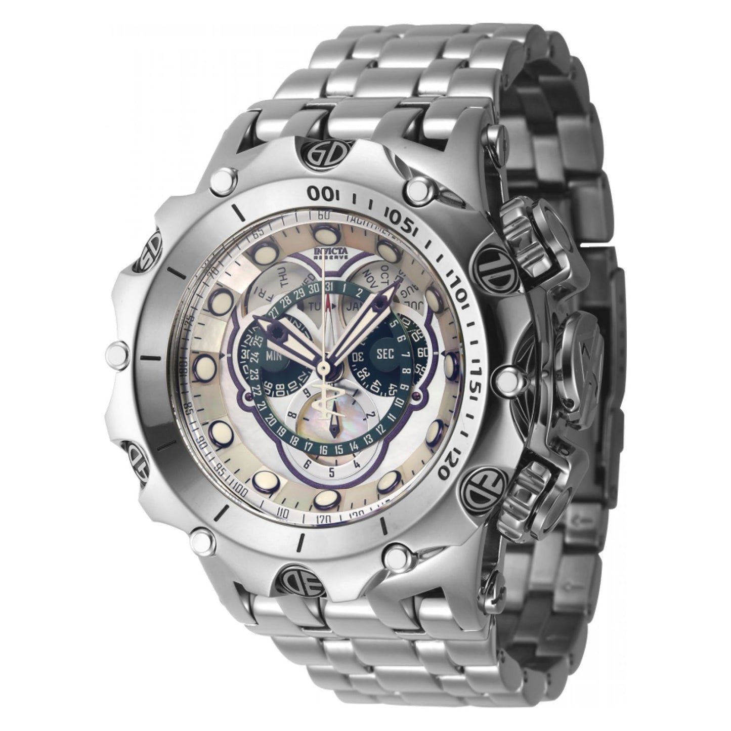 RELOJ  PARA HOMBRE INVICTA RESERVE 45608 - ACERO