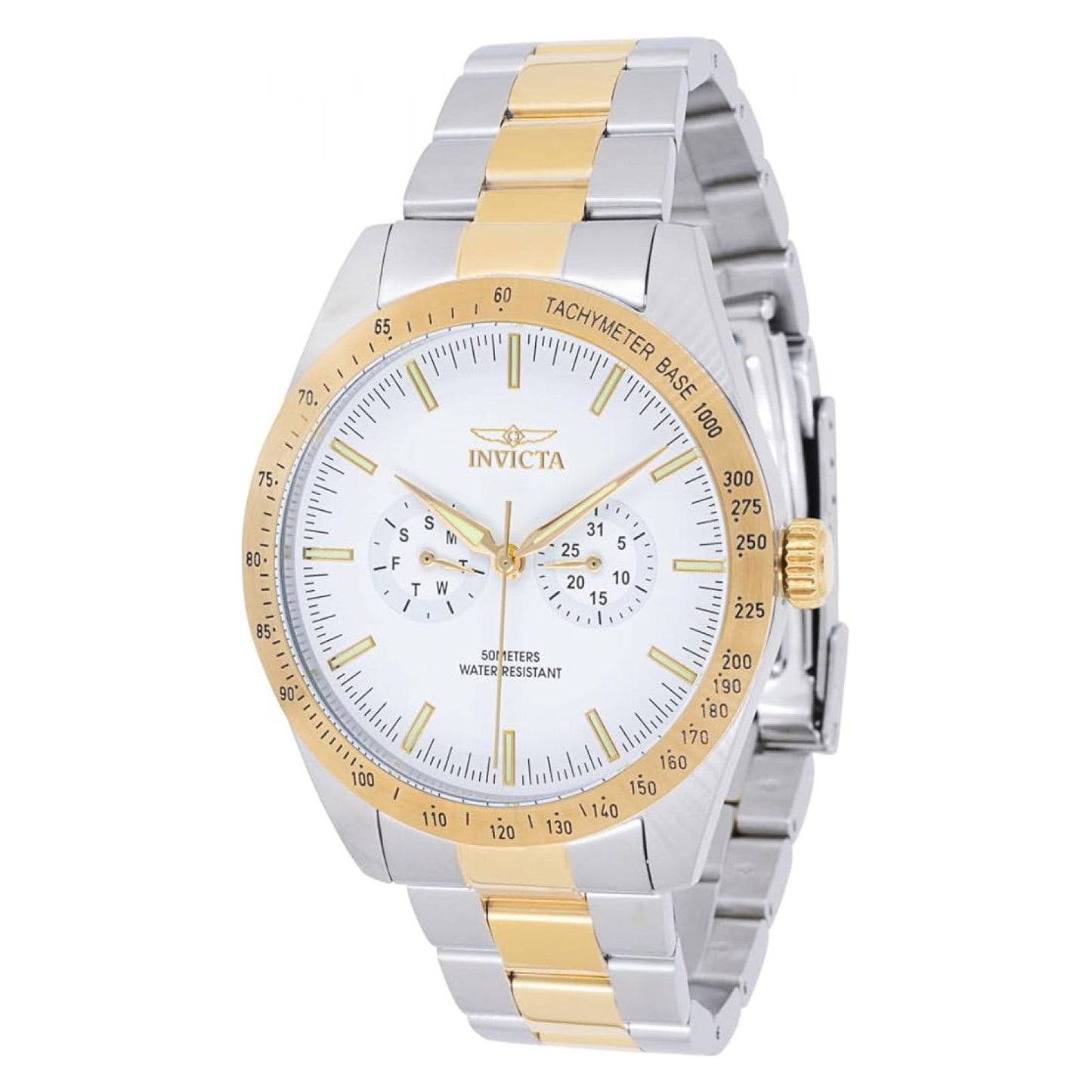 RELOJ CLÁSICO PARA HOMBRE INVICTA SPECIALTY 45976 - GOLD, STEEL