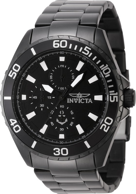 RELOJ  PARA HOMBRE INVICTA ANGEL 46284 - NEGRO