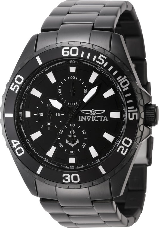 RELOJ  PARA HOMBRE INVICTA ANGEL 46284 - NEGRO