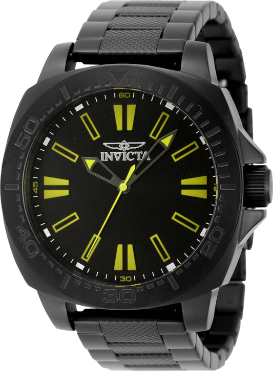 RELOJ  PARA HOMBRE INVICTA PISTA DE CARRERAS INV46314 - NEGRO