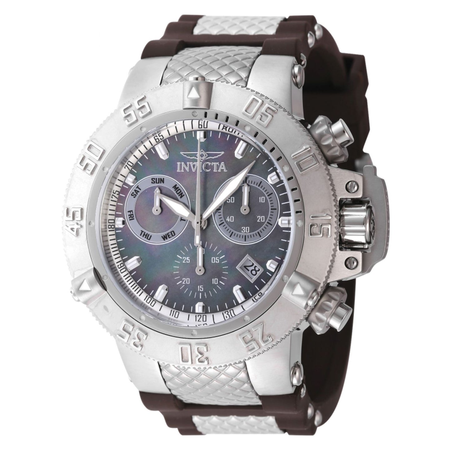 RELOJ DEPORTIVO PARA HOMBRE INVICTA SUBAQUA 46457 - MARRÓN, ACERO