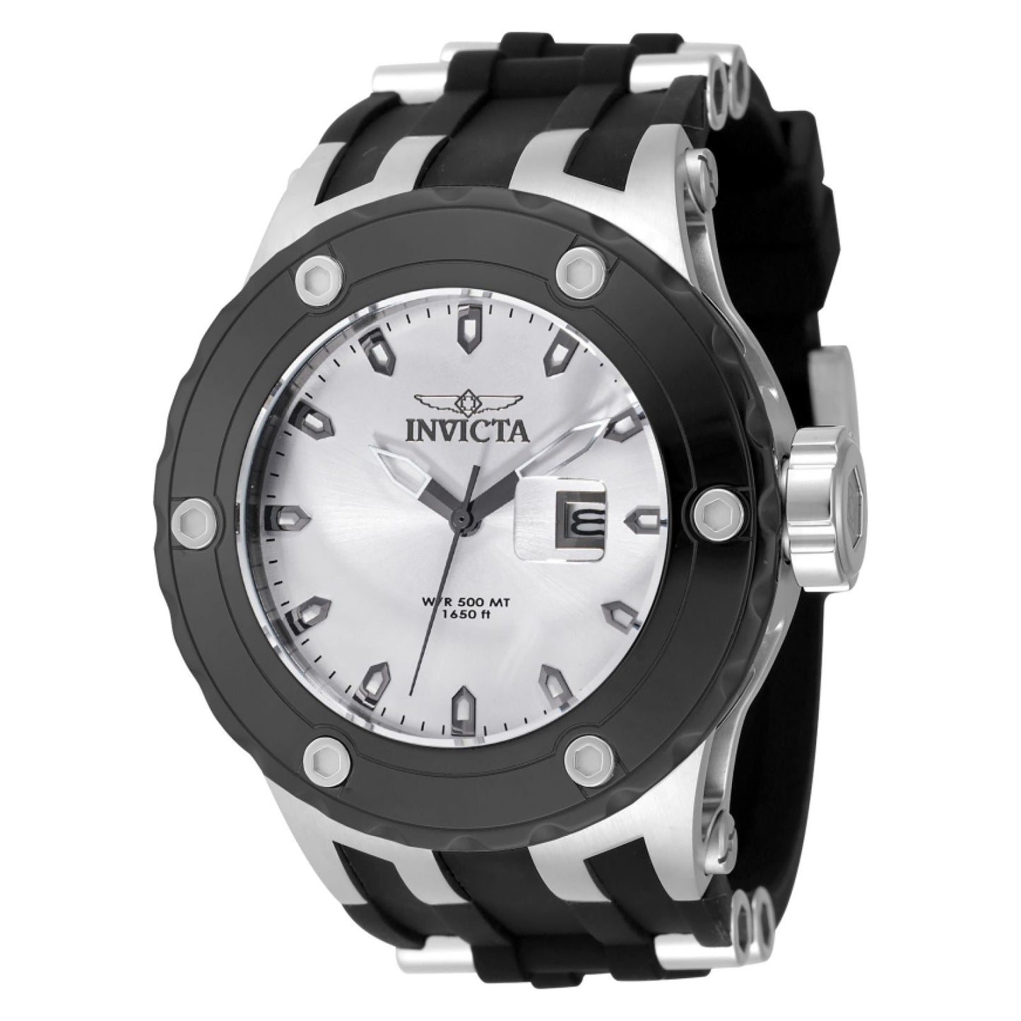 RELOJ DEPORTIVO PARA HOMBRE INVICTA SUBAQUA 46462 - NEGRO, ACERO