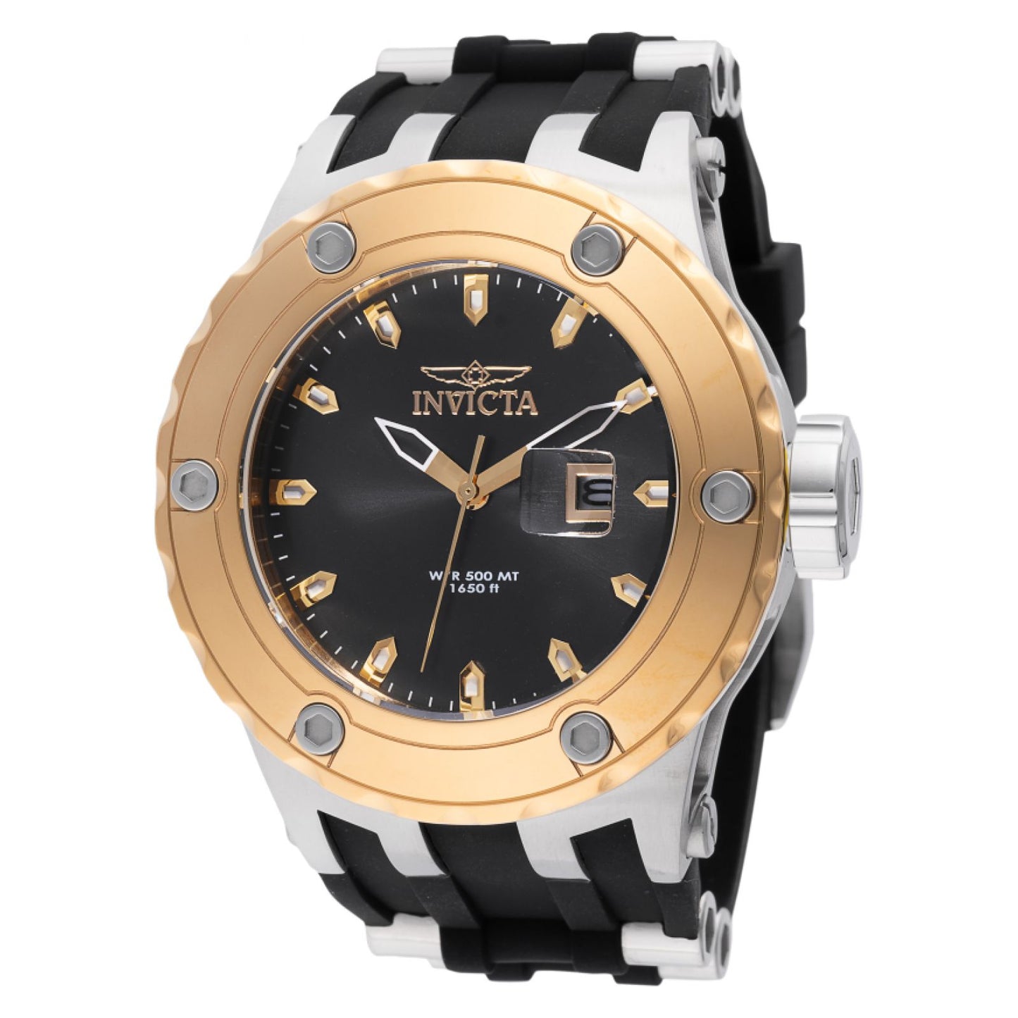 RELOJ DEPORTIVO PARA HOMBRE INVICTA SUBAQUA 46463 - NEGRO, ACERO