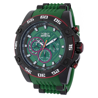 RELOJ DEPORTIVO PARA HOMBRE INVICTA SPEEDWAY 46738 - VERDE, NEGRO