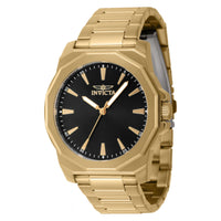Reloj Invicta Speedway 46839 para Hombre – Acero Inoxidable Tono Oro con Dial Negro y Maquinaria Cuarzo
