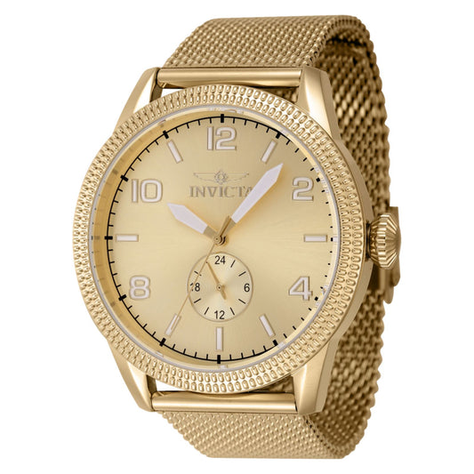 RELOJ  PARA HOMBRE INVICTA VINTAGE 47136 - ORO