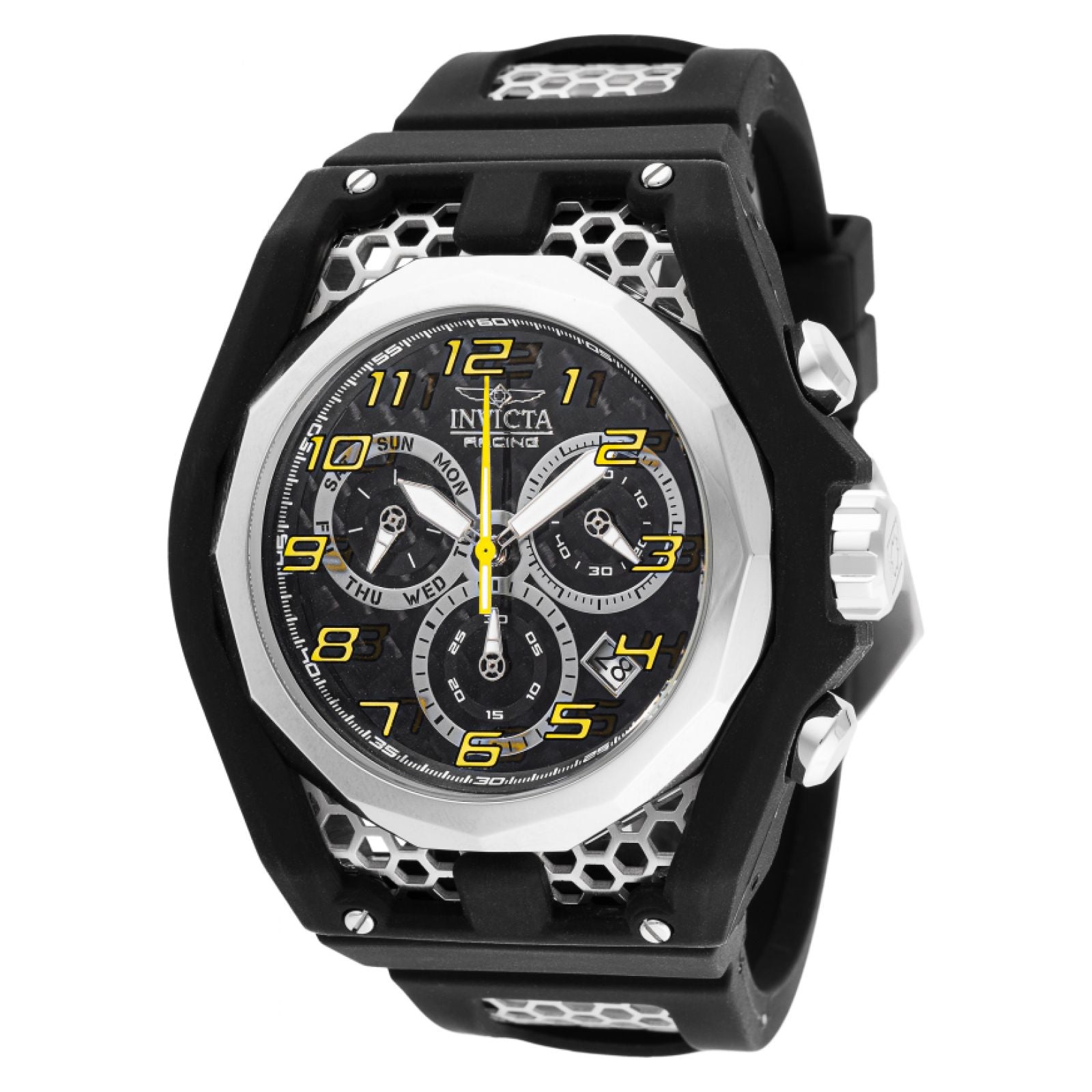 RELOJ DEPORTIVO PARA HOMBRE INVICTA INVICTA RACING 47207 - NEGRO, ACERO
