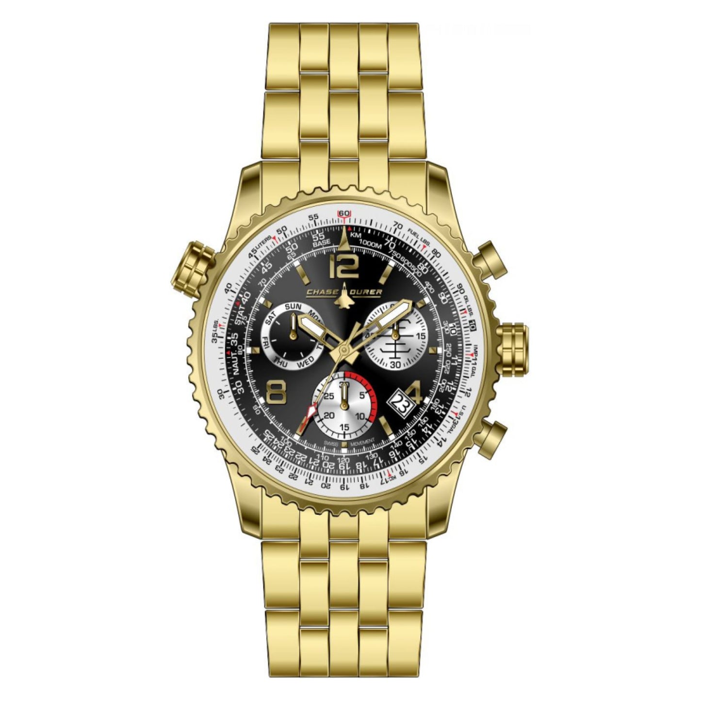 RELOJ  PARA HOMBRE INVICTA FLIGHT COMMANDER CDW0074 - ORO