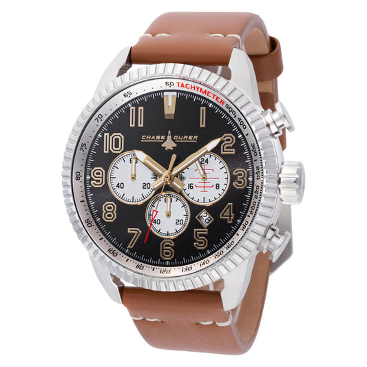 RELOJ CLÁSICO PARA HOMBRE INVICTA FLIGHT COMMANDER ONE CDW-0087 - MARRÓN CLARO, MARFIL