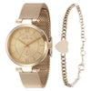 RELOJ  PARA MUJER INVICTA OCEAN VOYAGE 47265 - ORO