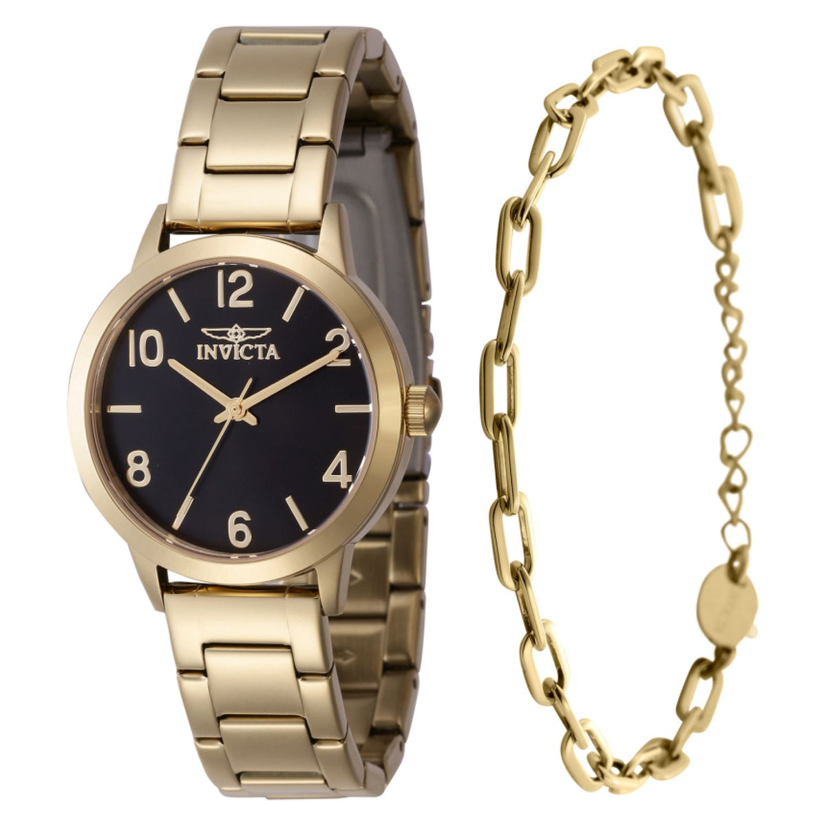 RELOJ  PARA MUJER INVICTA WILDFLOWER 47273 - ORO