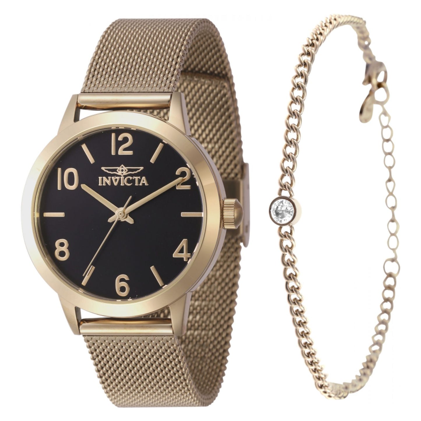 RELOJ  PARA MUJER INVICTA WILDFLOWER 47277 - ORO