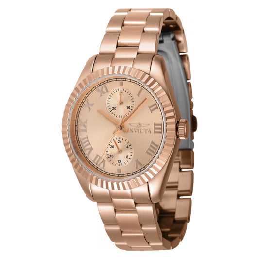 RELOJ CLÁSICO PARA MUJER INVICTA SPECIALTY 47447 - ORO ROSA