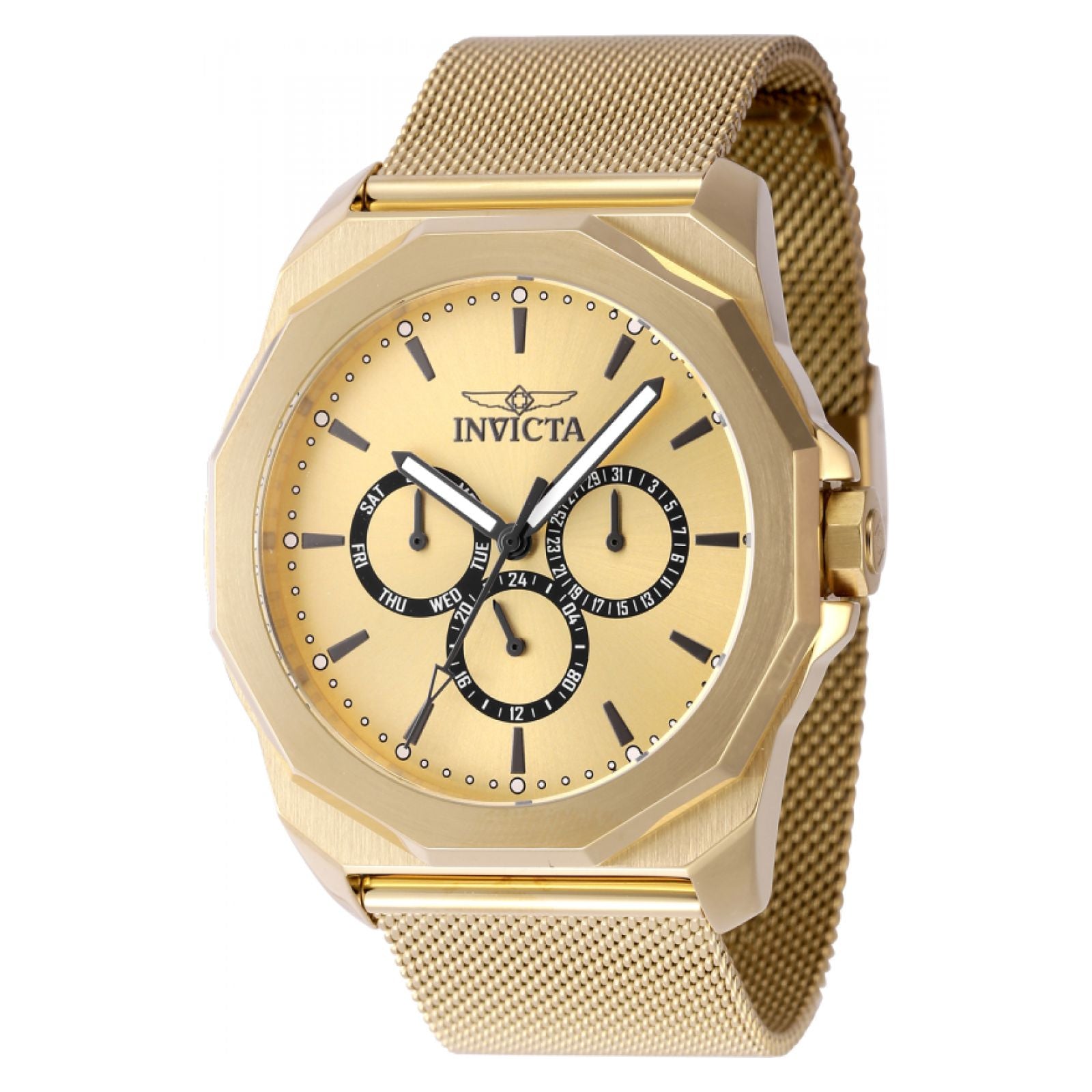 RELOJ CLÁSICO PARA UNISEXO INVICTA SPECIALTY 47638 - ORO