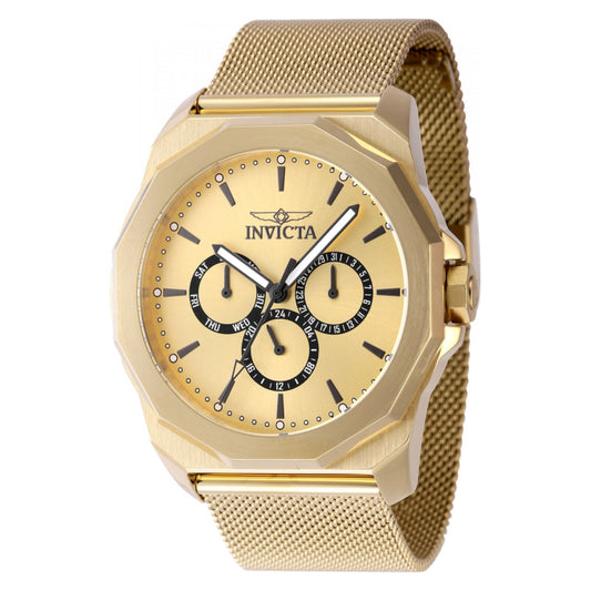 RELOJ CLÁSICO PARA UNISEXO INVICTA SPECIALTY 47638 - ORO