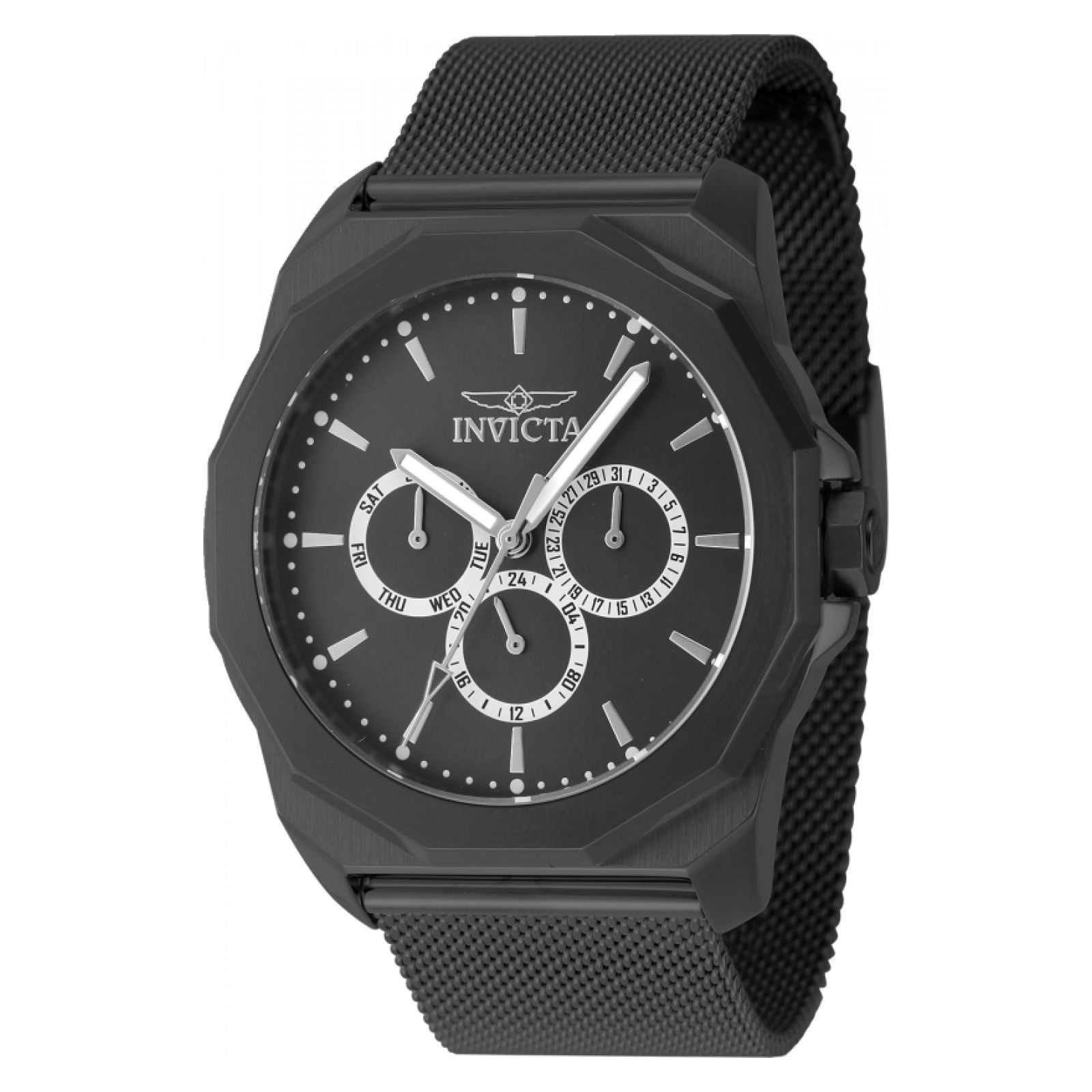 RELOJ CLÁSICO PARA UNISEXO INVICTA SPECIALTY 47639 - NEGRO