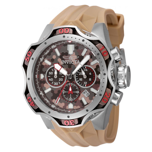 RELOJ DEPORTIVO PARA HOMBRE INVICTA VENOM 47761 - MARRÓN CLARO