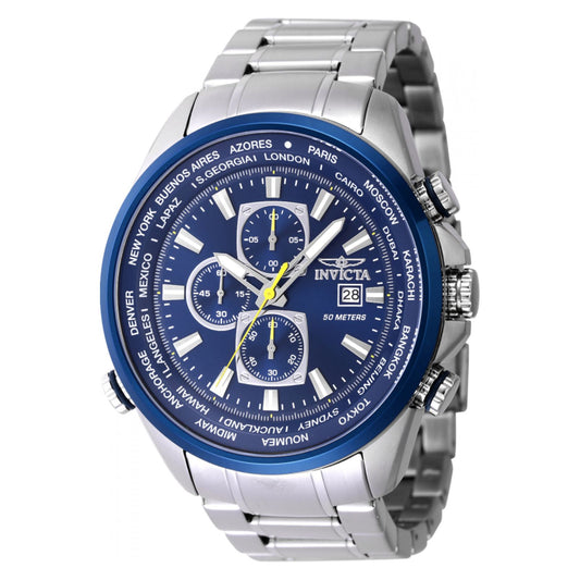 RELOJ  PARA HOMBRE INVICTA AVIATOR 47818 - ACERO