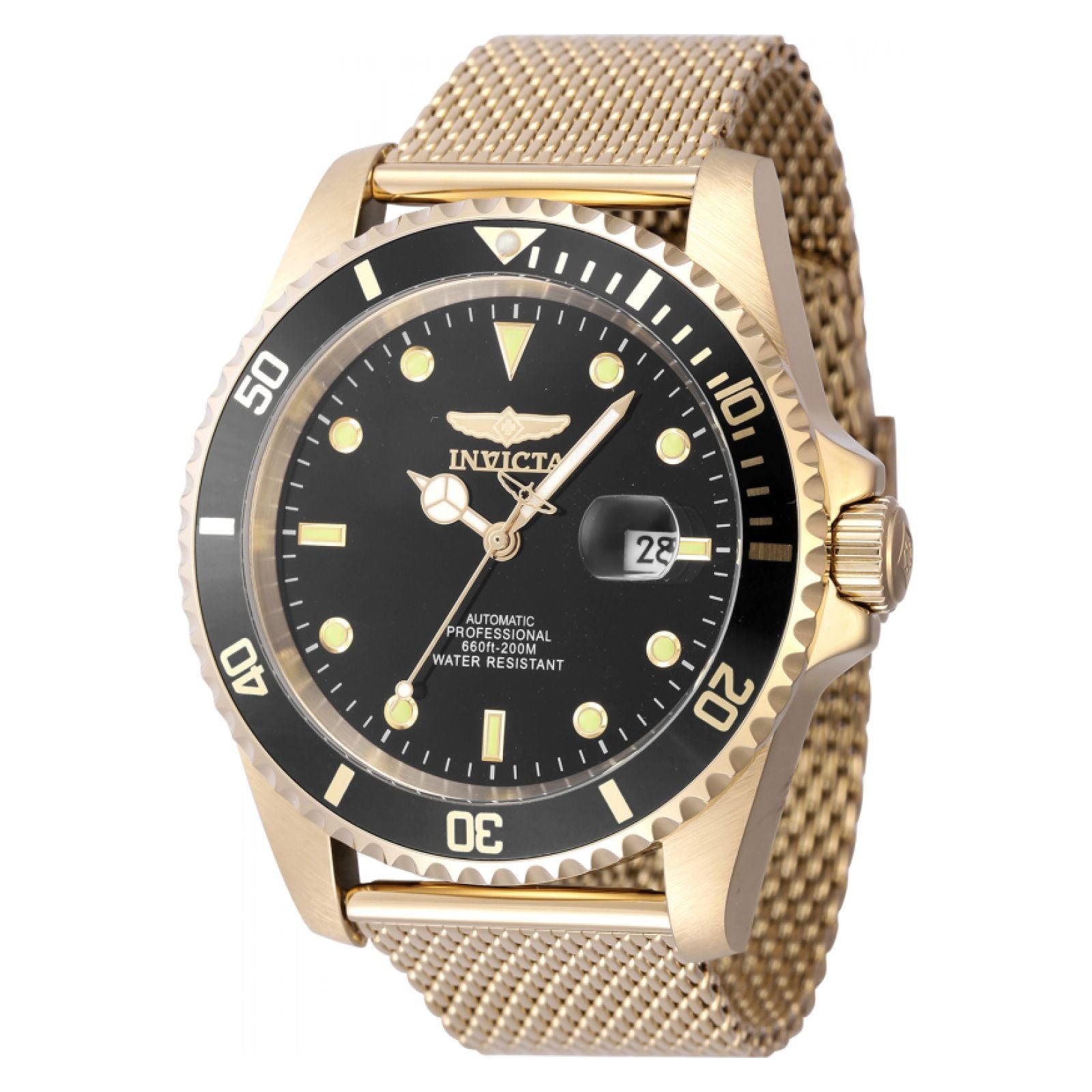 RELOJ  PARA HOMBRE INVICTA PRO DIVER 47966 - ORO