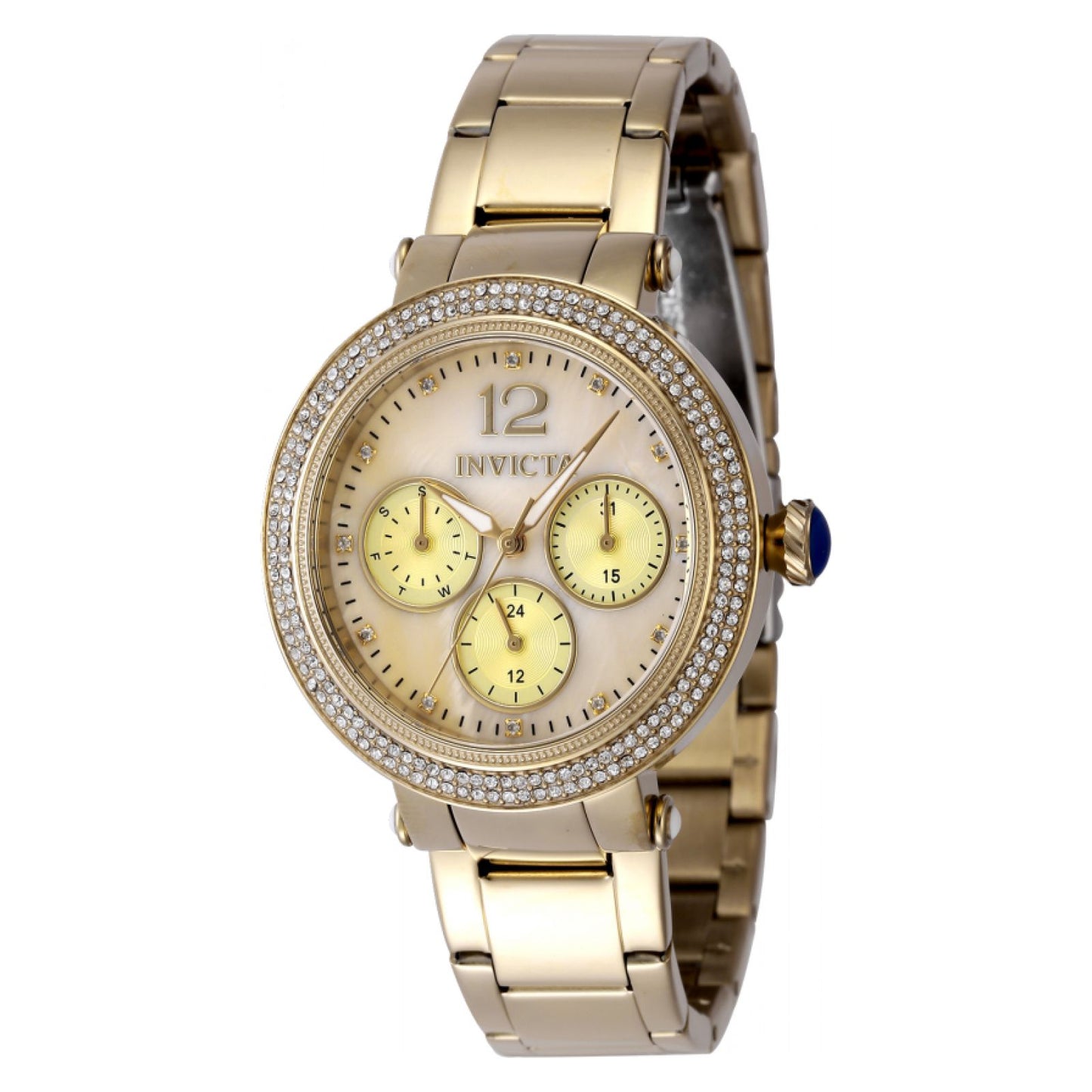 RELOJ  PARA MUJER INVICTA BOLT 48113 - ORO