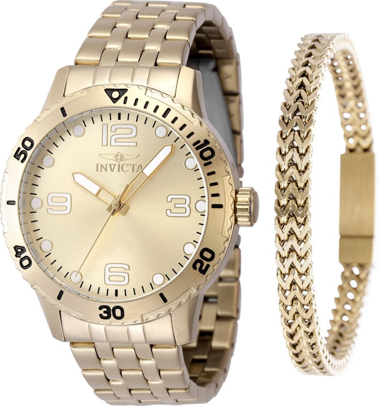 RELOJ CLÁSICO PARA HOMBRE INVICTA SPECIALTY 48262 - DORADO