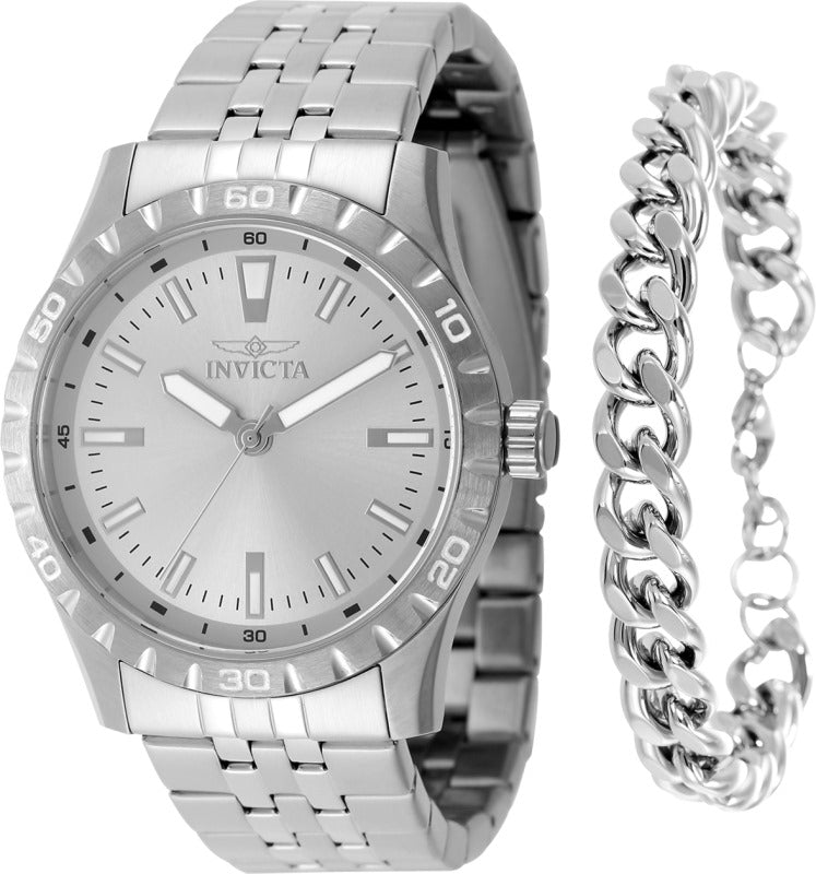Reloj Clásico para Hombre Invicta Specialty 48279 en Acero Inoxidable Plateado – Cronógrafo y Maquinaria Cuarzo Japonesa