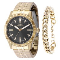 Reloj Clásico para Hombre Invicta Specialty 48284 en Acero Inoxidable Tono Oro – Maquinaria Cuarzo Japonesa