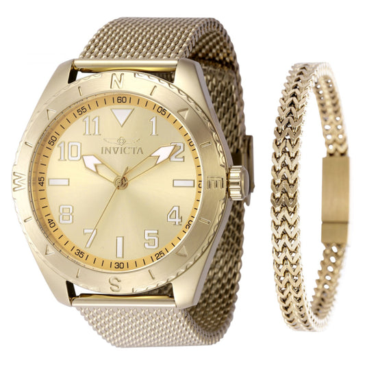 RELOJ CLÁSICO PARA HOMBRE INVICTA SPECIALTY 48290 - ORO